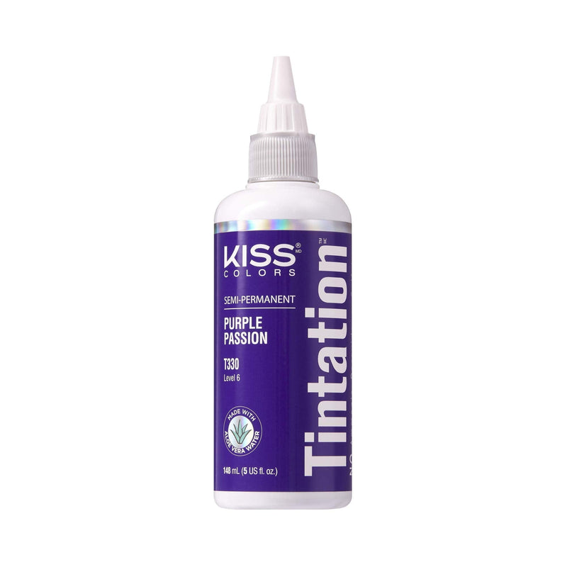 Kiss Tintation Kiss Tintation  Purple Pass Kiss Tintation Semi-Permanente Couleur de cheveux 148ml