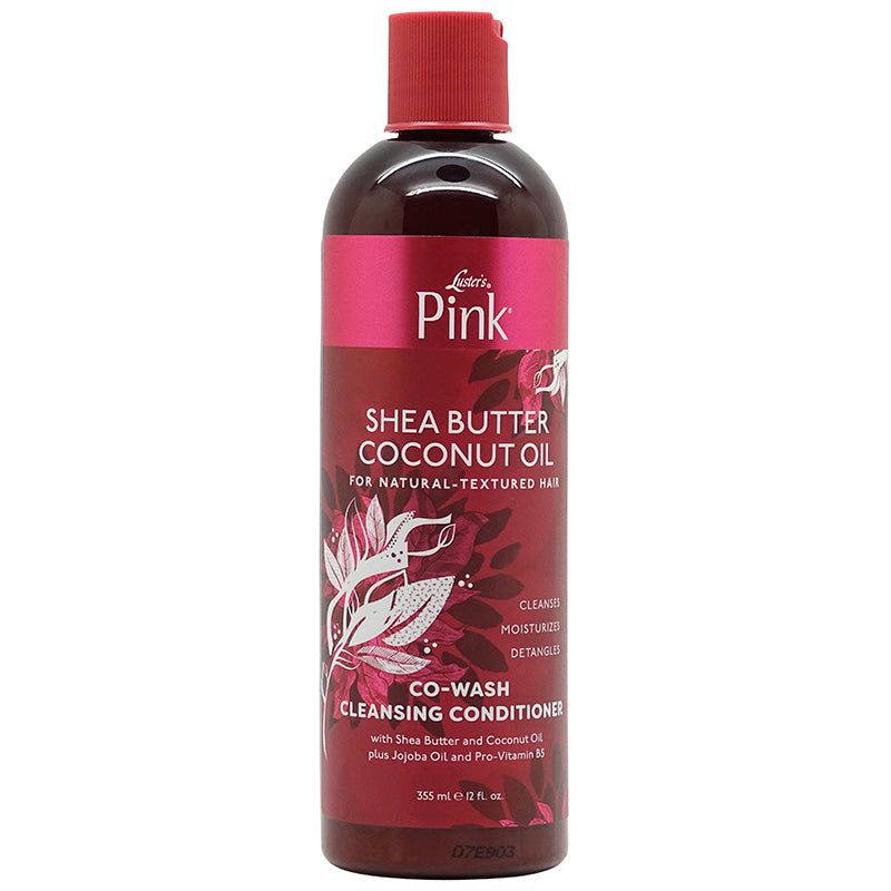 Luster's Pink Pink Shea Butter Kokosnussöl Co-Wash Reinigende Spülung 355ml
