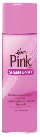 Luster's Pink Pink Sheen Spray 8 Oz