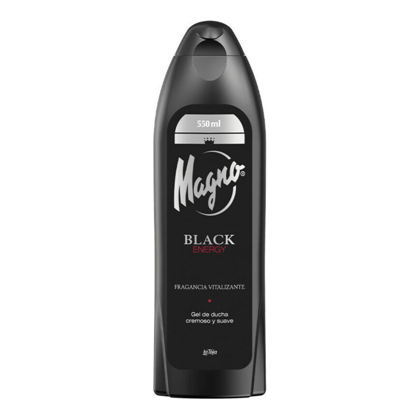 Magno Health & Beauty Black Energy 550ml Magno Shower Gel 550ml / 600ml