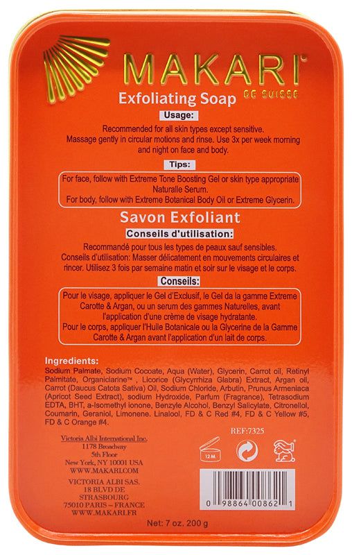 Makari MAKARI Extreme Argan & Carrot Oil Exfoliating Soap 200g