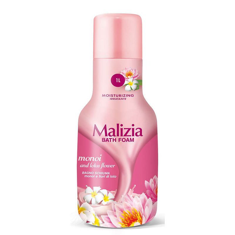 Malizia Malizia Bath Foam Monoi and Lotus Flower 1L