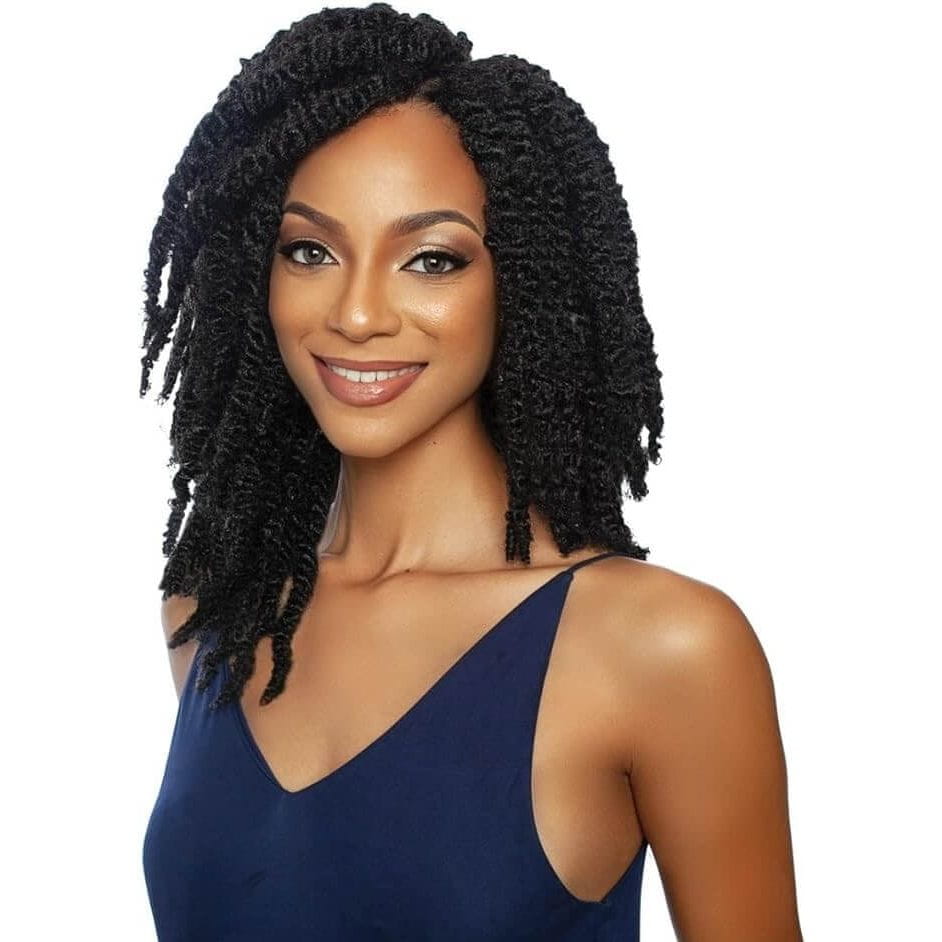 Mane Concept Health & Beauty Mane Concept Afri-Naptural 3X Afro Spring Twist Cheveux synthétiques 16" / 24"