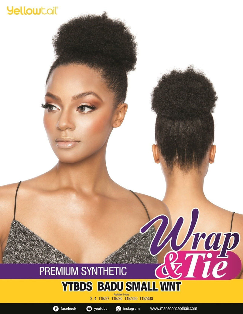 Mane Concept Yellowtail YTBDS - Badu Small Wint - Premium Synthetic Hair