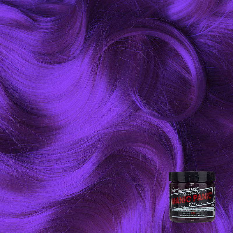 Manic Panic Deep Purple Dream Manic Panic Semi-Permanente Haarfarbe Creme 118ml