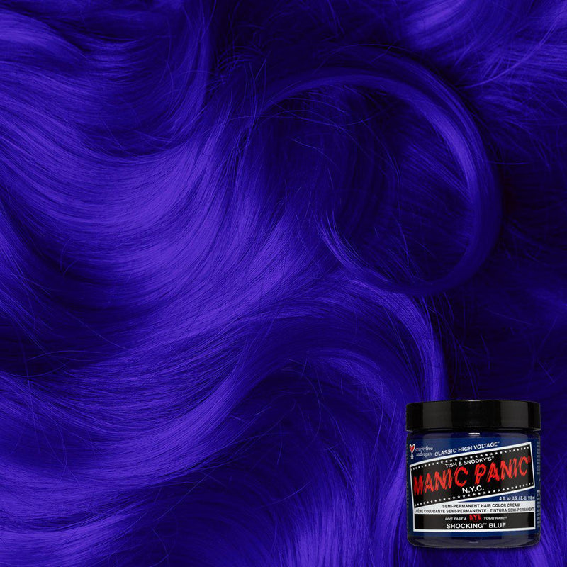 Manic Panic Shocking Blue Manic Panic Semi-Permanente Haarfarbe Creme 118ml