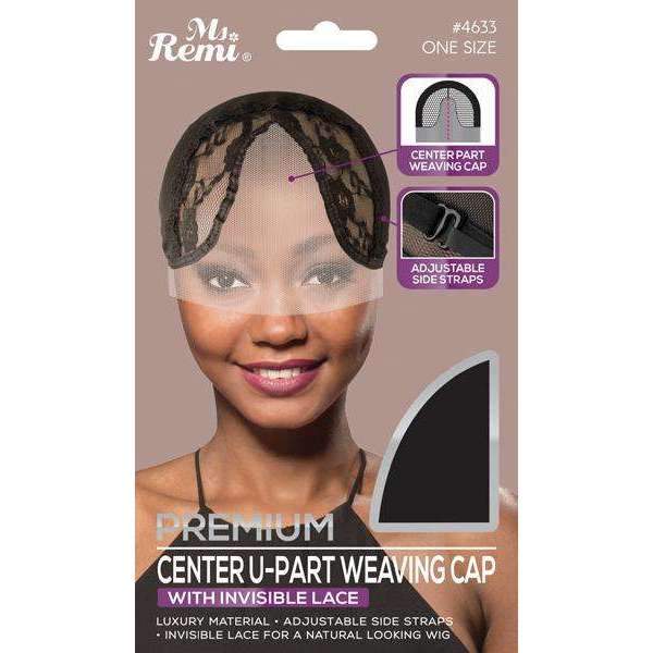 Ms.Remi Ms. Remi Center Upart Weaving Cap With Invisible Lace Black