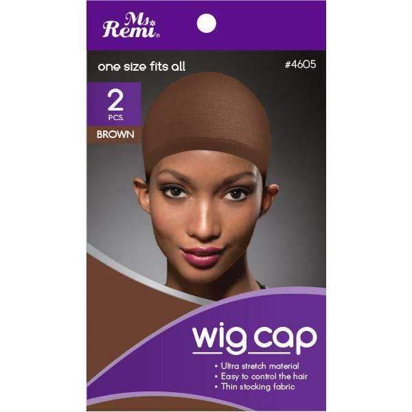 Ms.Remi Ms.Remi Wig Cap 2pc Brown