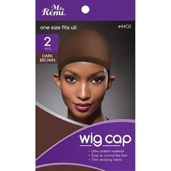 Ms.Remi Ms.Remi Wig Cap 2pc Dark Brown