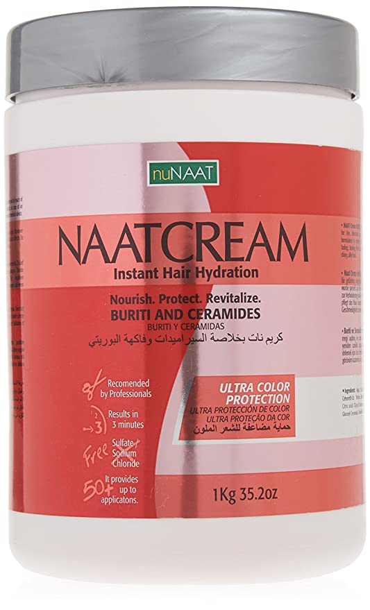 nuNAAT NuNaat Cream Instant Hair Hydration Buriti & Ceramides 1kg