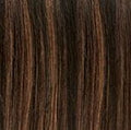Obsession Schwarz-Kupferbraun Mix #F1B/30 Obsession Lace Front De vrais cheveux  Fusion Natural Texture Wave Perücke - Ayleen