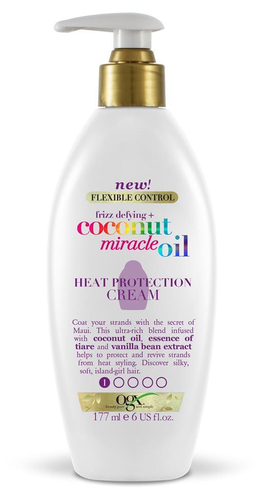 OGX OGX Coconut Miracle Oil Heat Protection Cream 177 ml