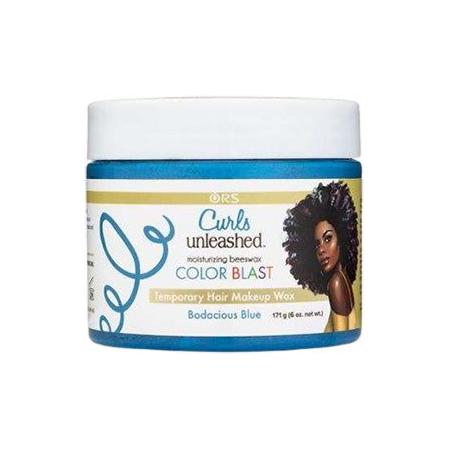 ORS Health & Beauty ORS Bodacious Blue ORS Curl Unleashed Temporary Hair Makeup Wax 6 oz