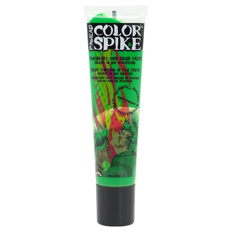 Pinhead Health & Beauty Pinhead Color Spike Tube Green Pinhead Color Spike Temporary Hair Color Tube 59ml