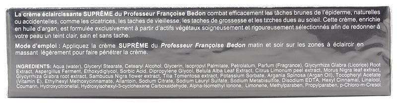 Pr. Francoise Bedon Pr. Francoise Bedon Supreme Lightening Cream Argan Oil 50ml