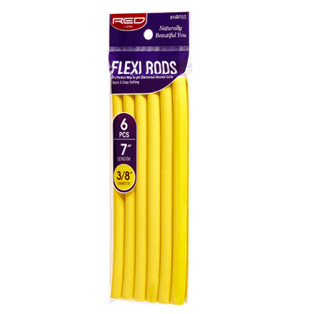 Red by Kiss 6pcs pack Yellow Red By Kiss Flexi Rods