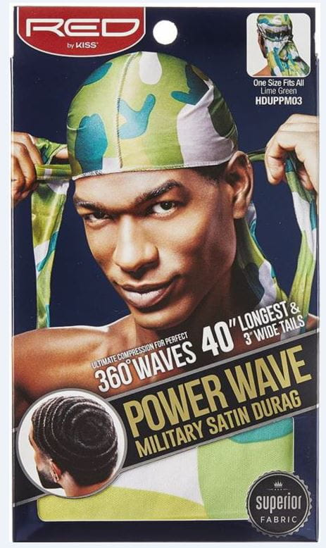 Red by Kiss RED By Kiss: Power Wave Military Durag - Lime