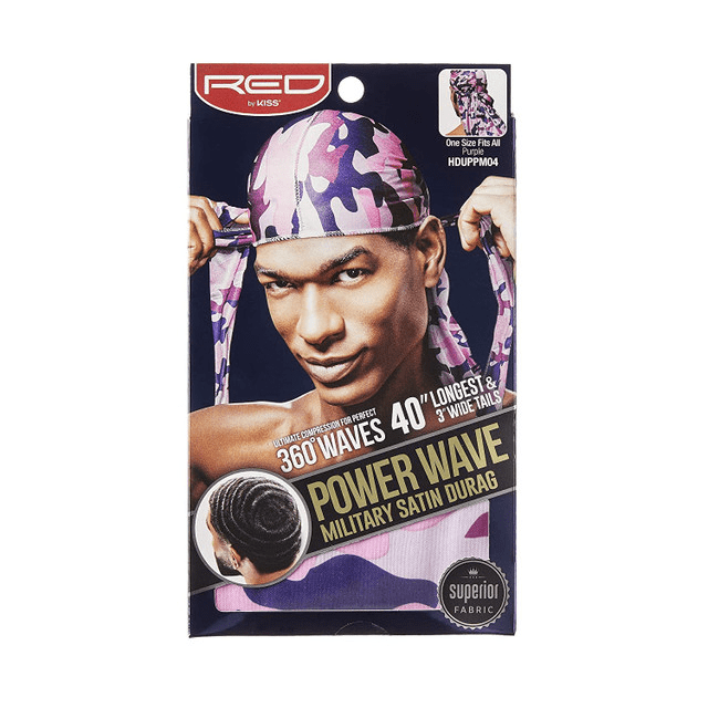 Red by Kiss RED By Kiss: Power Wave Military Durag - Purple