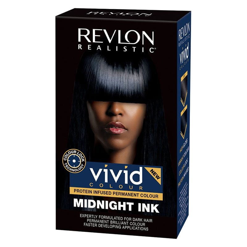 Revlon Revlon Realistic Vivid Colour Protein Infused Permanent Colour Midnight Ink