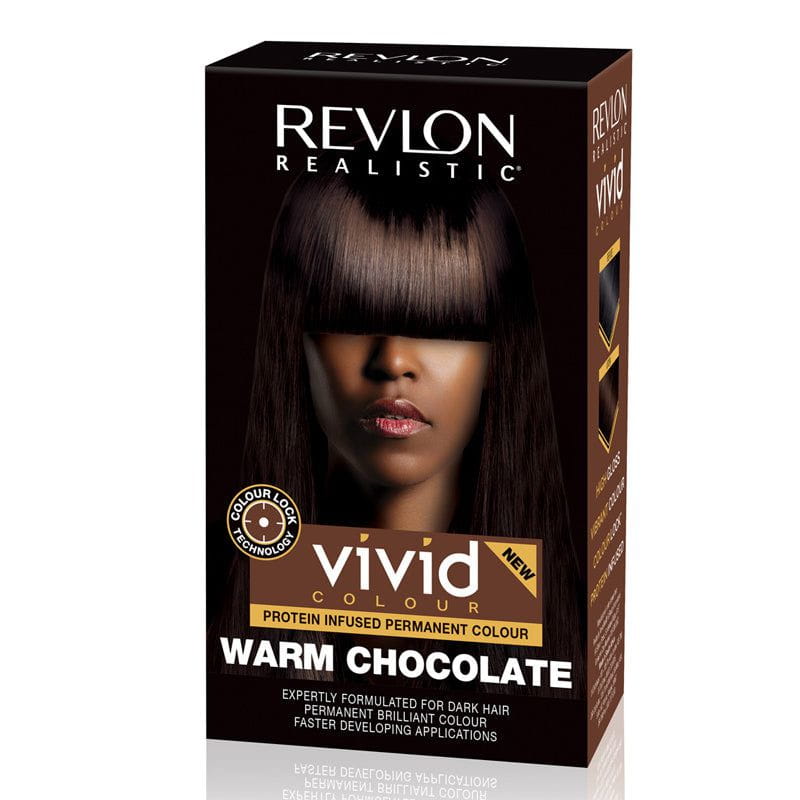 Revlon Revlon Realistic Vivid Infused permanent Color Warm Chocolate