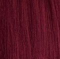 Sensationnel 10" = 25 cm / Burgundy #Burg Sensationnel New Yaki Platinum Weaving De vrais cheveux
