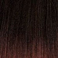 Sensationnel 10" = 25 cm / Schwarz-Mahagony Mix Ombre #1B/33T Sensationnel Premium Too Yaki Natural Weaving De vrais cheveux