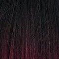 Sensationnel 10" = 25 cm / Schwarz-Rot Mix #1B/99J Sensationnel New Yaki Platinum Weaving De vrais cheveux