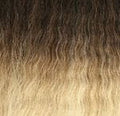 Sensationnel 12" = 30 cm / Schwarz-Hellblond Mix Ombre #1B/613T Sensationnel Premium Plus Afro Kinky Bulk De vrais cheveux