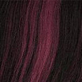 Sensationnel Schwarz-Burgundy Mix #1B/BurgSTK Sensationnel Premium Too Deep Wave 12M" Human Hair