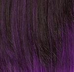 Sensationnel Schwarz-Purple Mix Ombre