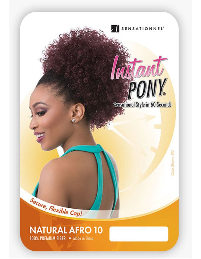 Sensationnel Sensationnel Instant Pony Natural Afro 10" - Synthetic Premium Hair