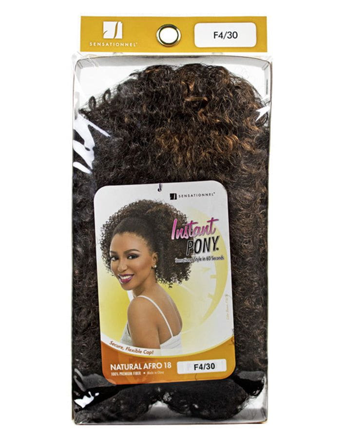 Sensationnel Sensationnel Instant Ponytail Natural Afro 18" - Cheveux synthétiques - Premium Haar