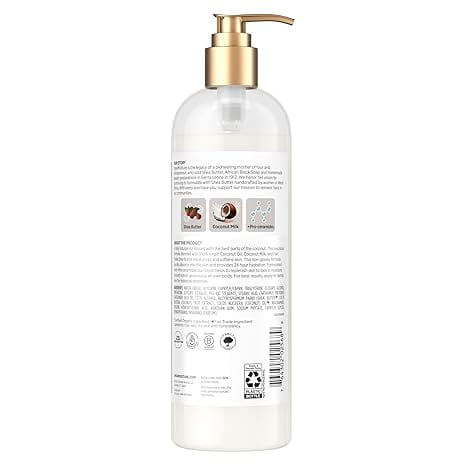 Shea Moisture Health & Beauty Shea Moisture - Lotion corporelle hydratante quotidienne 100% noix de coco vierge16oz