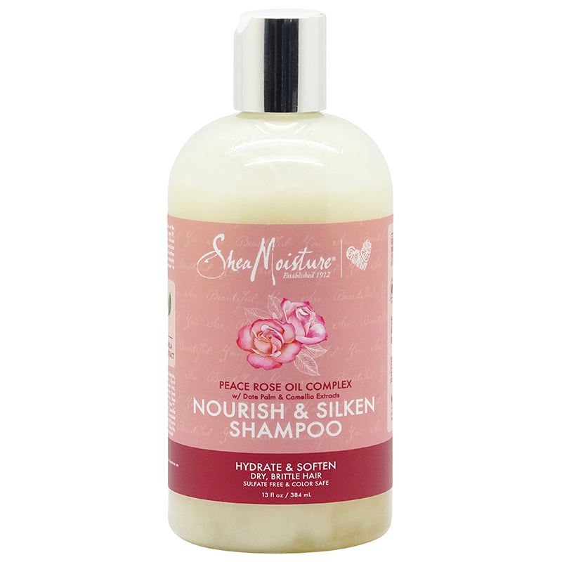 Shea Moisture Shea Moisture Peace Rose Oil Complex Nourish & Silken Shampoo 384ml