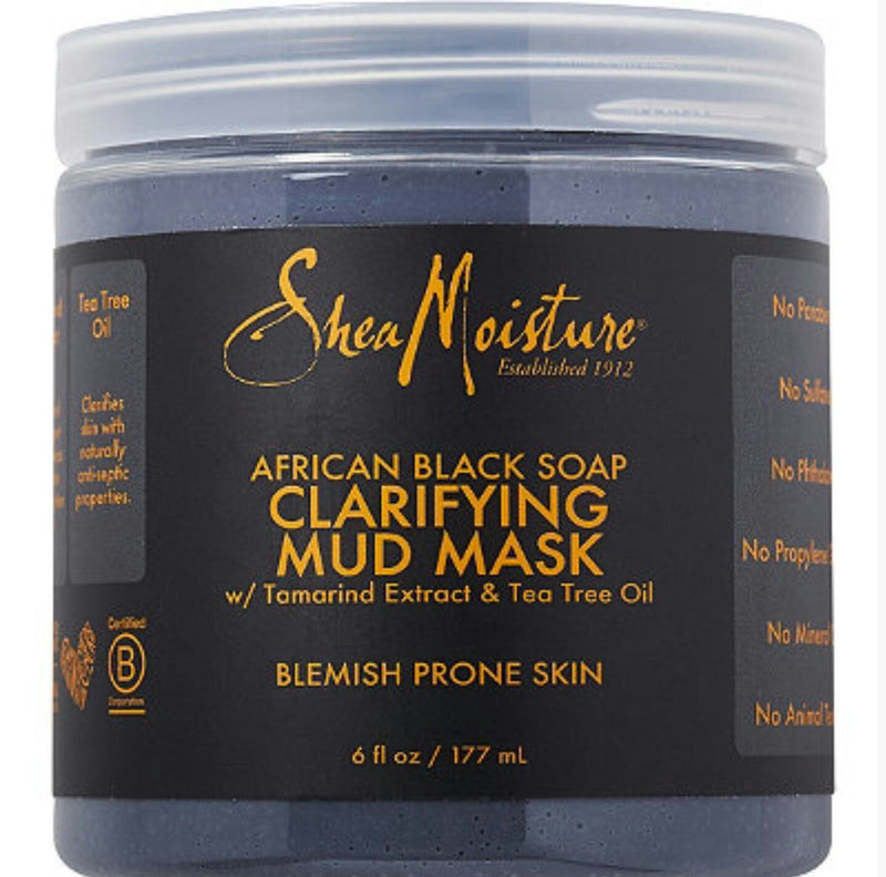 Shea Moisture Shea MoistureAfrican Black Soap Mud Mask 177ml
