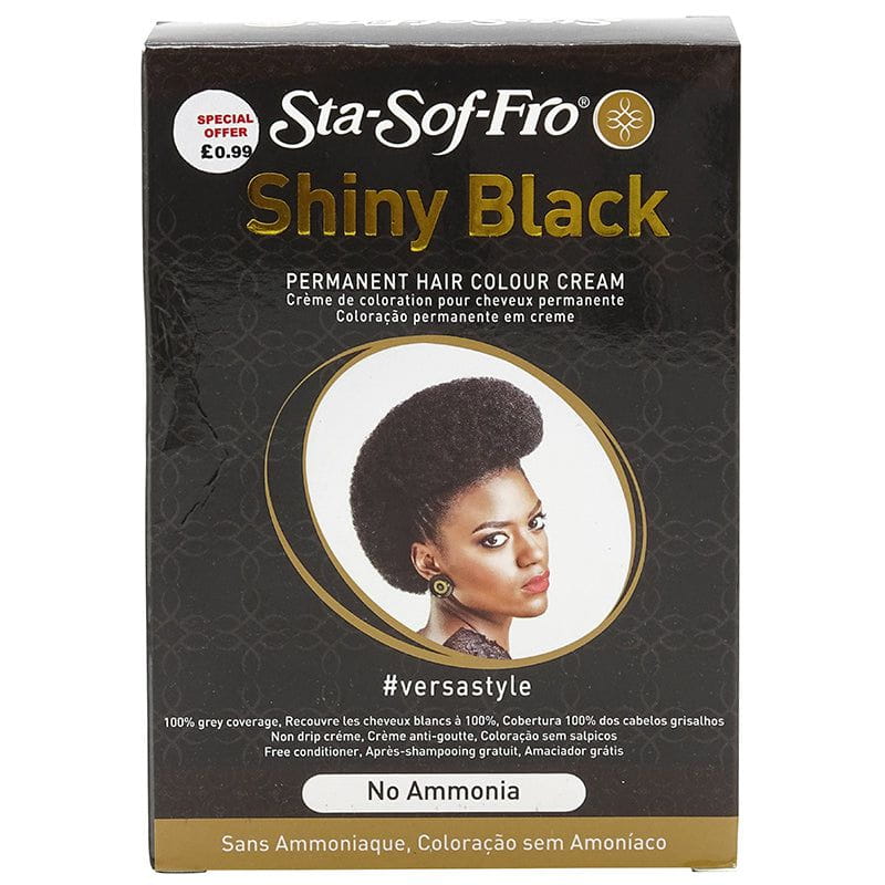 Sta-Sof-Fro Sta-Sof-Fro Shiny Black Permanent Hair Colour Cream