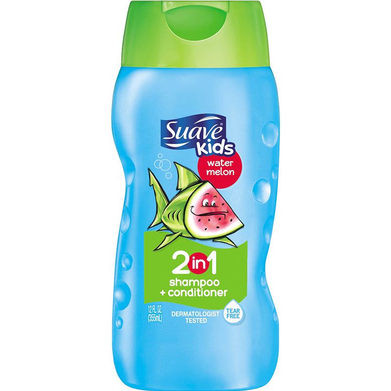 Suave Suave Kids Watermelon 2 in 1 Shampoo + Conditioner 355ml