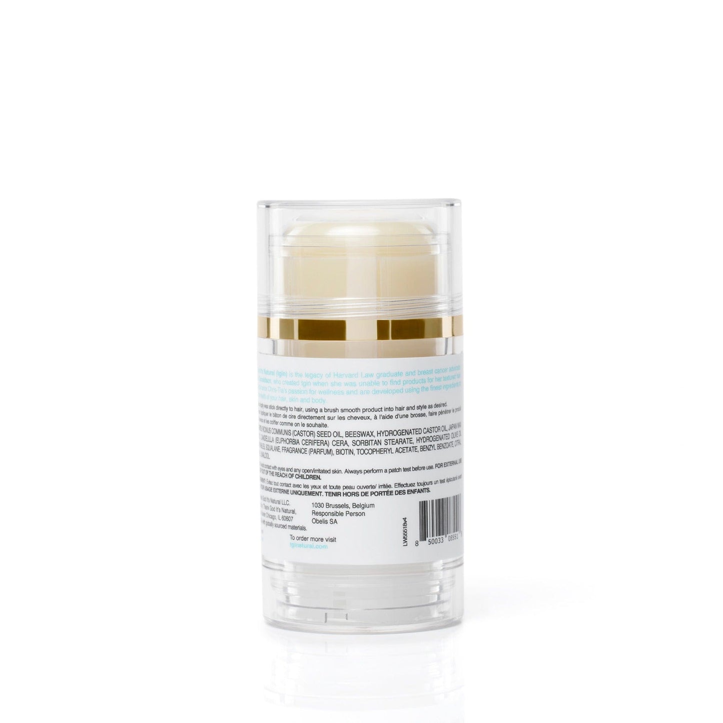 TGIN Health & Beauty Tgin Miracle Styling Smooth & Sleek Wax Stick 2.65oz