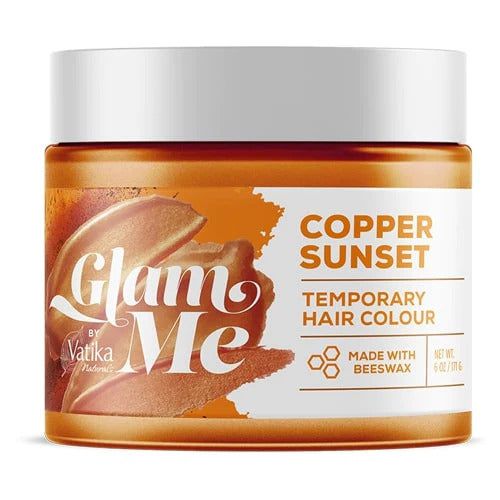 Vatika Copper Sunset Vatika Naturals Glam Me Temporary Hair Colour 6 Oz