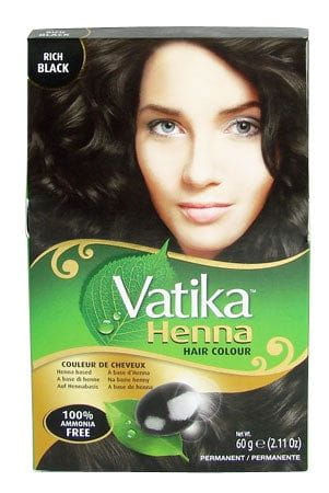 Vatika Vatika Henna  Color Rich Black Vatika Henna Hair Colour 60g