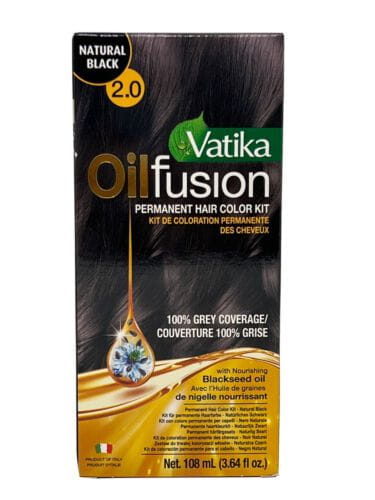Vatika Vatika Oil Fusion Permanent Hair Colour Kit 108ml