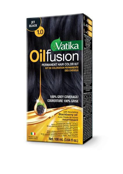 Vatika Vatika Oil Fusion Permanent Hair Colour Kit 108ml