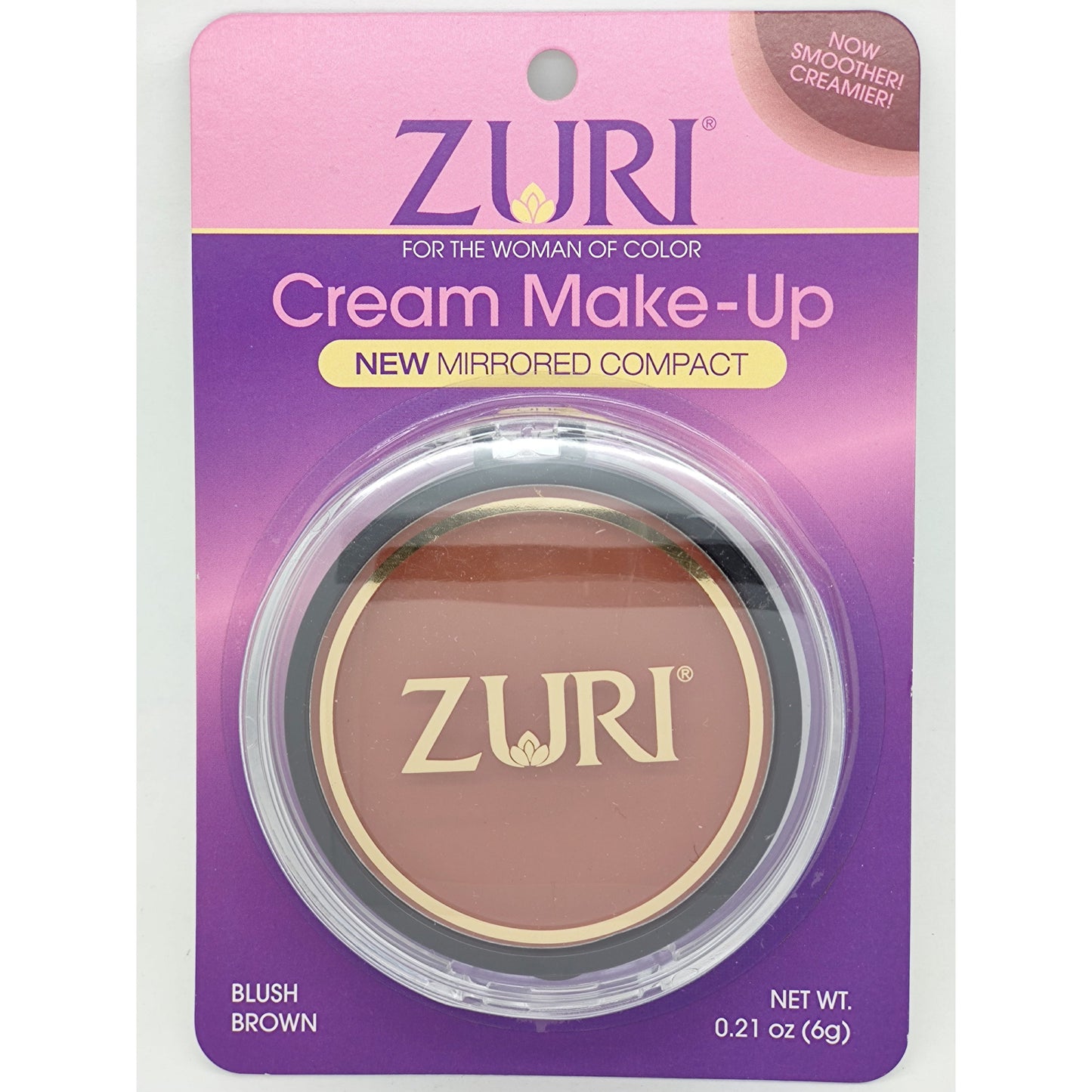 Zuri Health & Beauty Blush Brown Zuri Cream Make-Up 11g