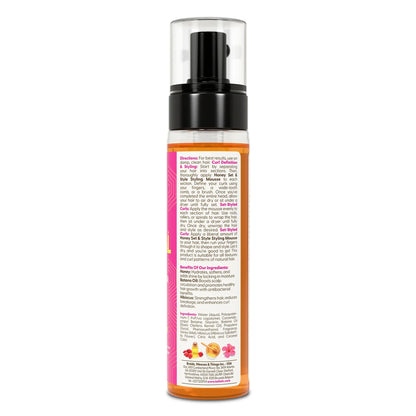Taliah Waajid Love My Natural Hair Honey Set & Style Styling Mousse 8oz