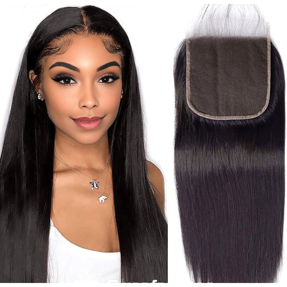 4*4 Lace Closure Straight 12" - Natural Color - Gtworld.de