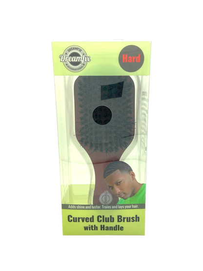 Dreamfix Curved Club Brush with Hard Handle