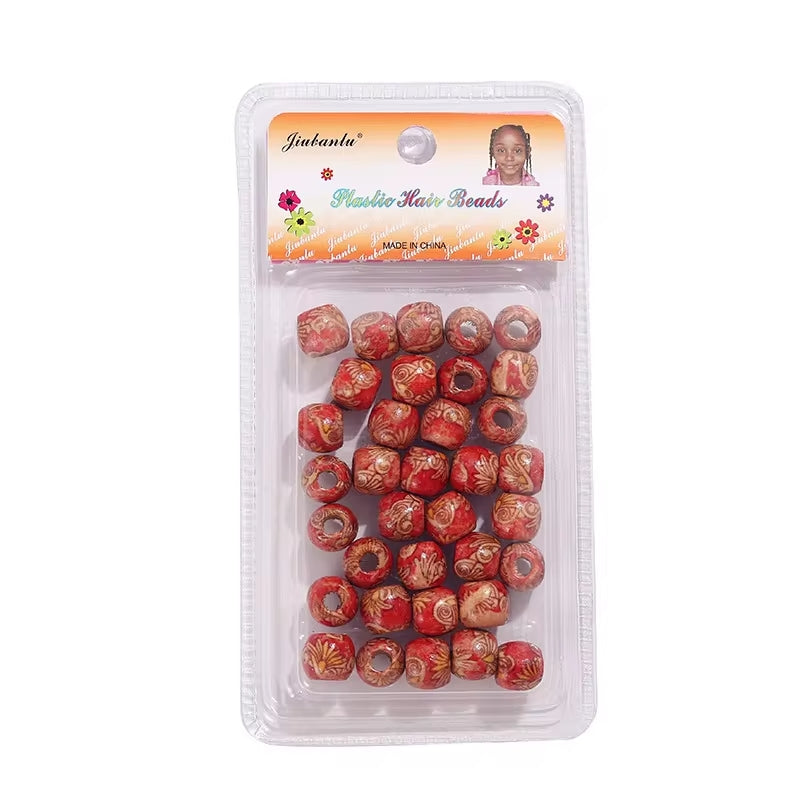 Dreamfix Hair Wood Beads For Children