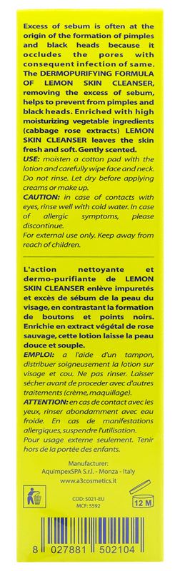 A3 A3 Lemon Face Skin Cleanser 260ml