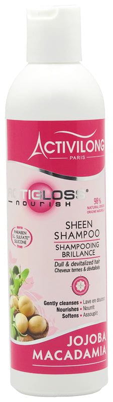 Activilong Activilong Actigloss  Shine Shampoo Jojoba Macadamia 250Ml