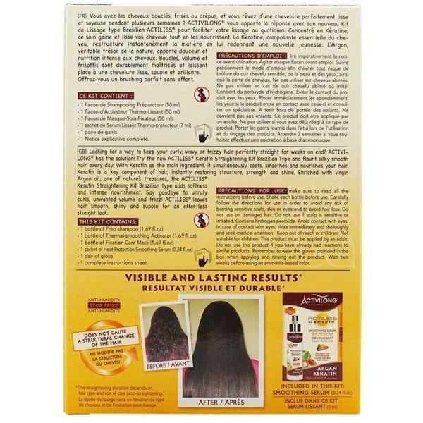 Activilong Health & Beauty Activilong Actiliss Keratin Straightening Kit Regular